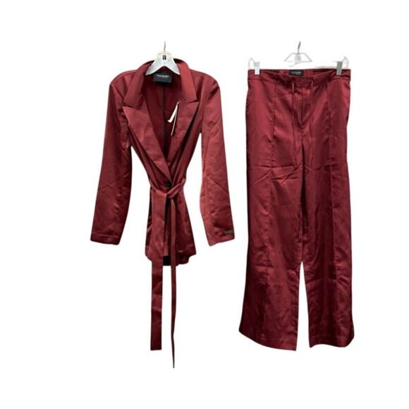 Scotch & Soda Dresses & Skirts - Scotch & Soda Women's Reddish Brown Pajama Top sz S & Bottom sz M New with tags